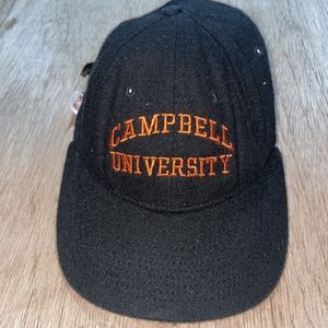 Vintage Campbell University Fighting Camel Adjustable Hat Cap Strapback USA Made